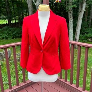 New! Outback red medium red blazer.